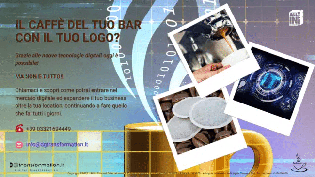 Il caffè personalizzato per il tuo bar, caffetteria e pasticceria