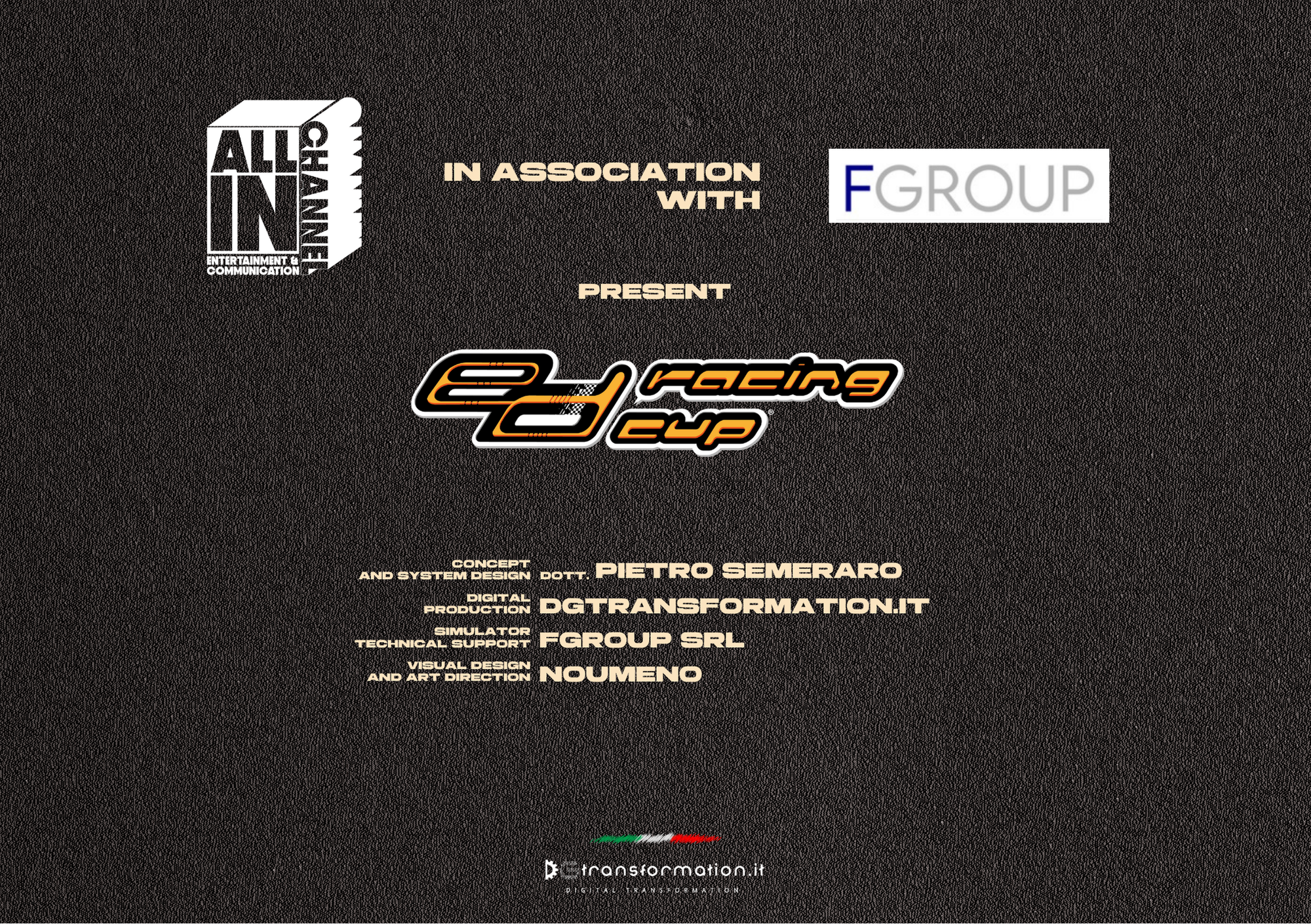 Slide1 della presentqzione ED Racing Cup®