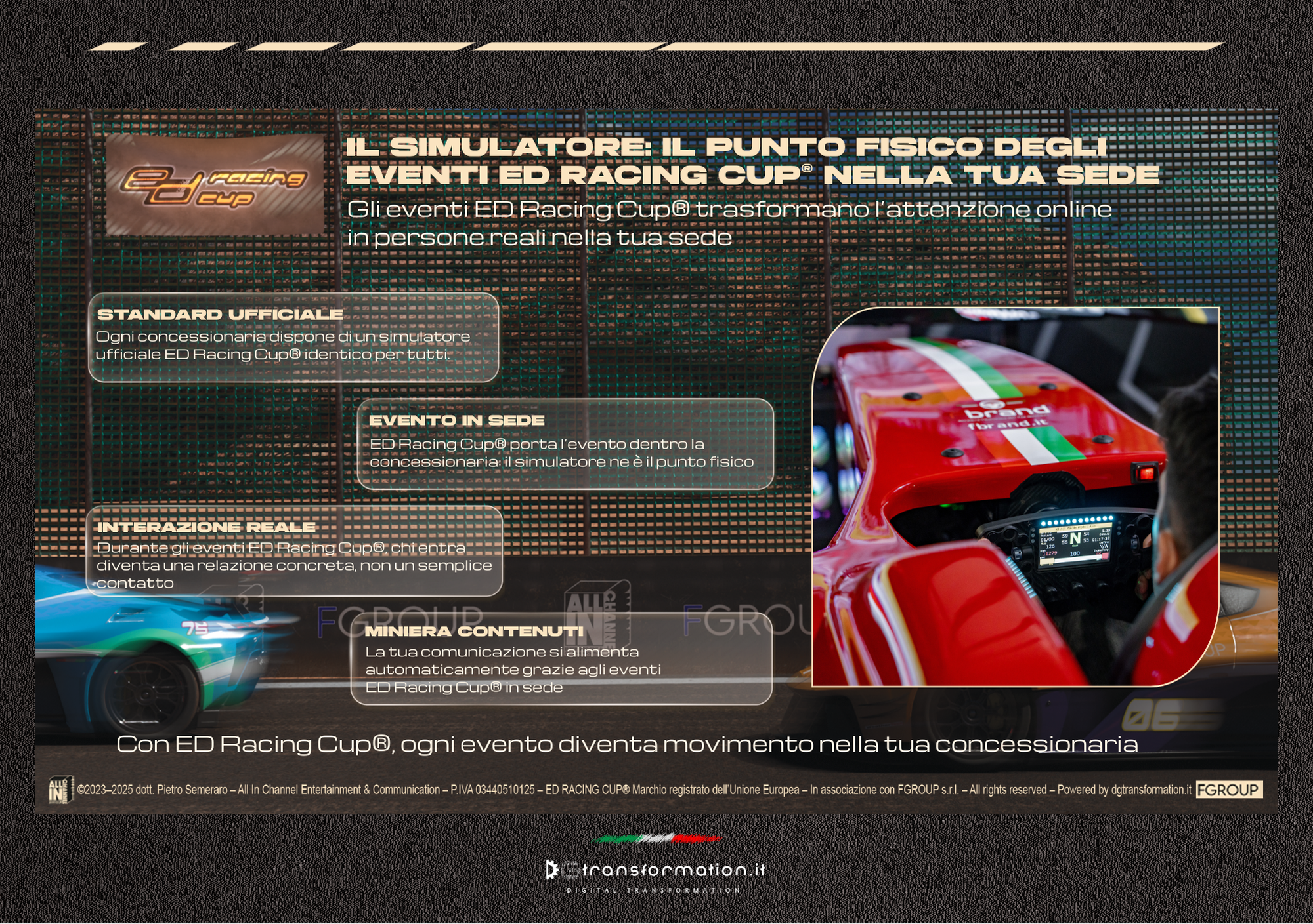 Slide7 descrittiva progetto Ed Racing Cup
