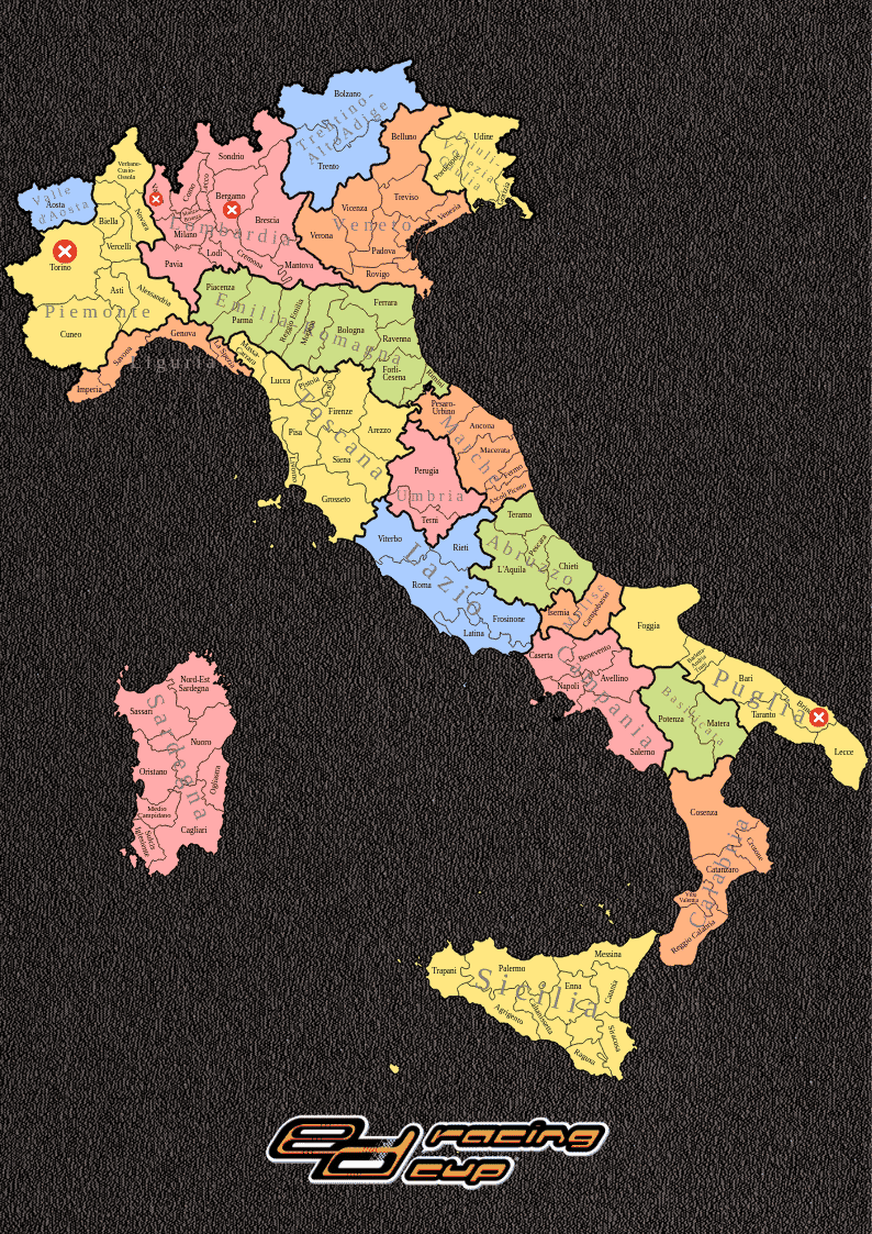 Pianta per la verifica della disponibilità della provincia