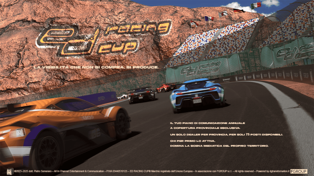 ED RAcing Cup® - Sistema di comunicazione annuale per concessionarie auto usate